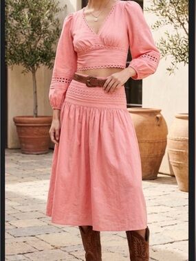 A New Day Pink Two-Piece Matching Set